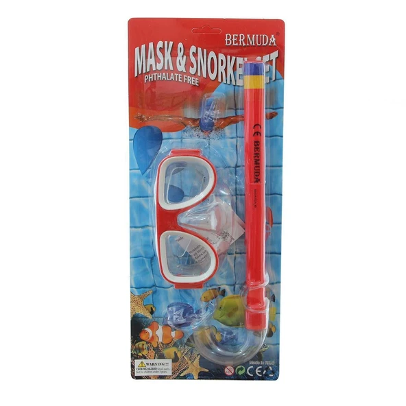 Bermuda Cobra Klasik Maske Şnorkel Set - Resim 2