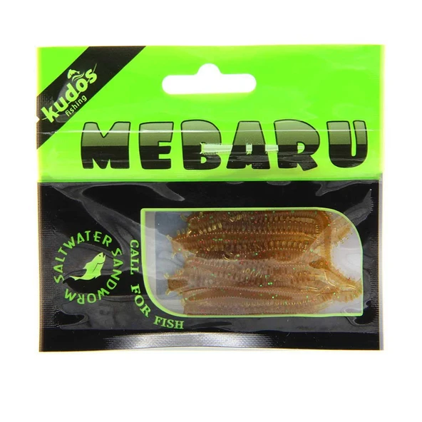 Kudos Mebaru Worm 8 cm Silikon Yem - Resim 5