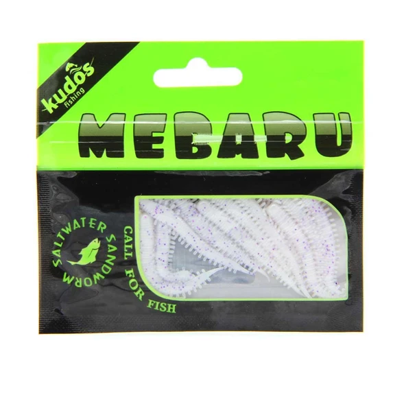 Kudos Mebaru Worm 8 cm Silikon Yem - Resim 2