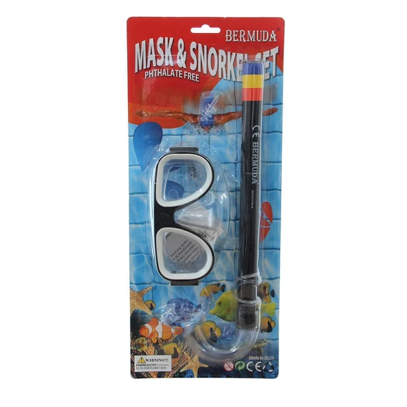 Bermuda Cobra Klasik Maske Şnorkel Set - Resim 4