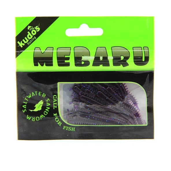 Kudos Mebaru Worm 8 cm Silikon Yem - Resim 6