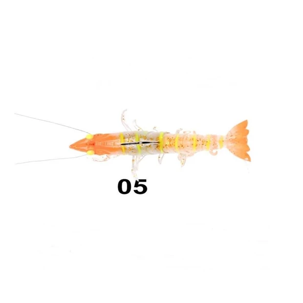 Ryuji Real Shrimp 7.6cm 12gr Silikon Karides Yem - Resim 4