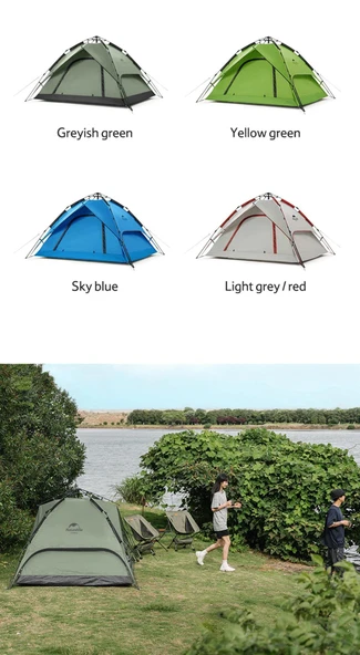 Naturehike 4 Kişilik Otomatik Kamp Çadırı ürün görseli 1