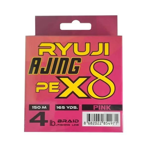 Ryuji Ajing X8 150mt PE İp Misina - Resim 7