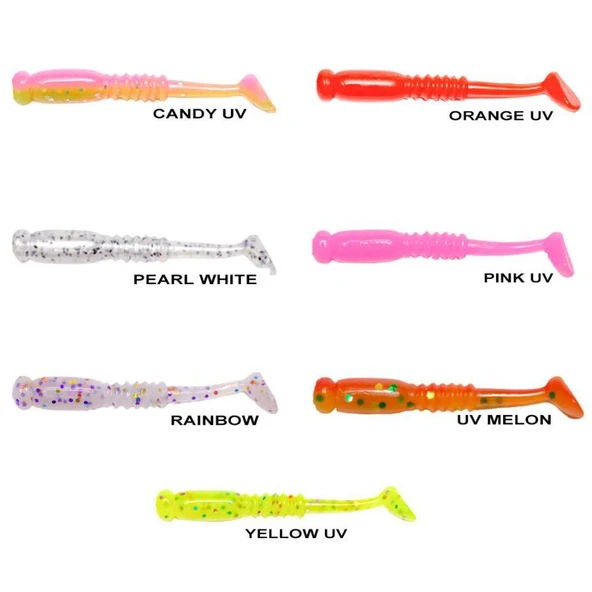 Ryuji Rock Tail 4cm Kokulu Silikon Yem [12 adet] ürün görseli 1