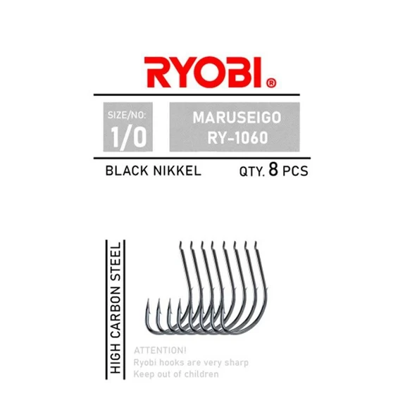 Ryobi Maruseigo RY-1060 Black Nickel Olta İğnesi ürün görseli 1