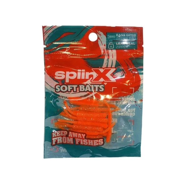 Spiinx Sandworm Silikon 6cm Lrf Silikon Yem - Resim 8