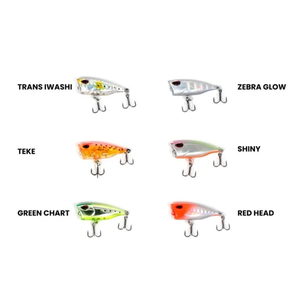 Ryuji Mini Popper 4cm 2.8gr Top Water Maket Yem ürün görseli 1