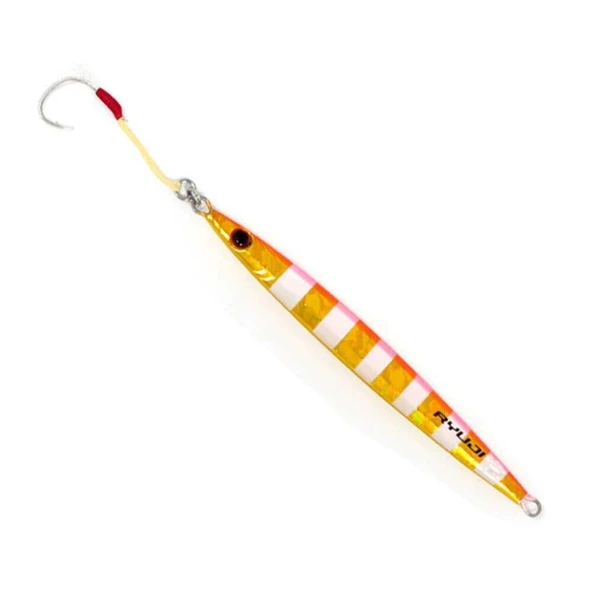 Ryuji Slim Jig Yem  Gold Zebra Glow 120 Gr ürün görseli 1