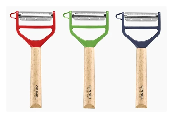 Opinel T-Duo Ahşap Saplı Meyve-Sebze Soyacağı ürün görseli 1