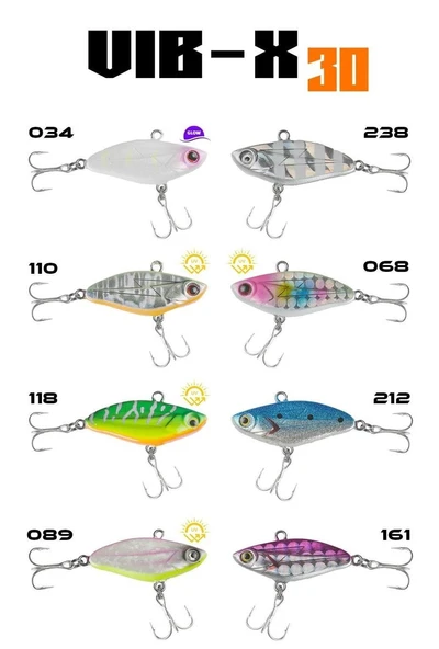 Fujin Vib-X 30mm 3.6gr Vibrasyon Jig Yem ürün görseli 1