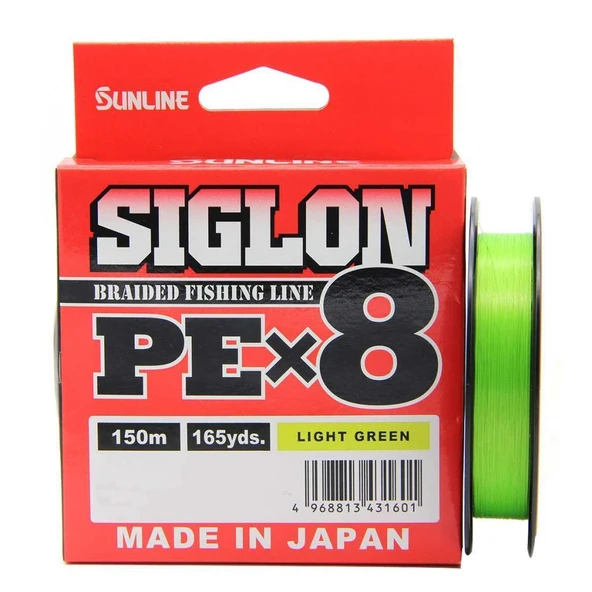 Sunline Siglon Braid PEx8 İp Olta Misinası 150mt - Resim 3
