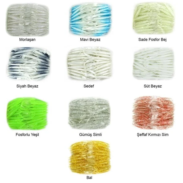 Sasi Yuvarlak Silikon 8.5 cm Silikon Yem ürün görseli 1