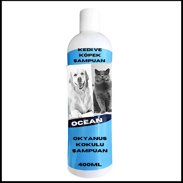 Uyguna-Yakala Okyanus Kokulu Kedi Ve Köpek Şampuanı 400 Ml-CL.213 ürün görseli 1