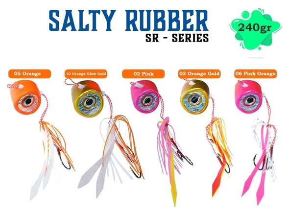 Fujin Salty Rubber 240 gr SR Serisi Tai Rubber Set ürün görseli 1