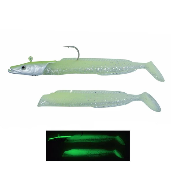Fujin Salt Eel 13cm 22gr x2 Silikon Yem - Resim 10