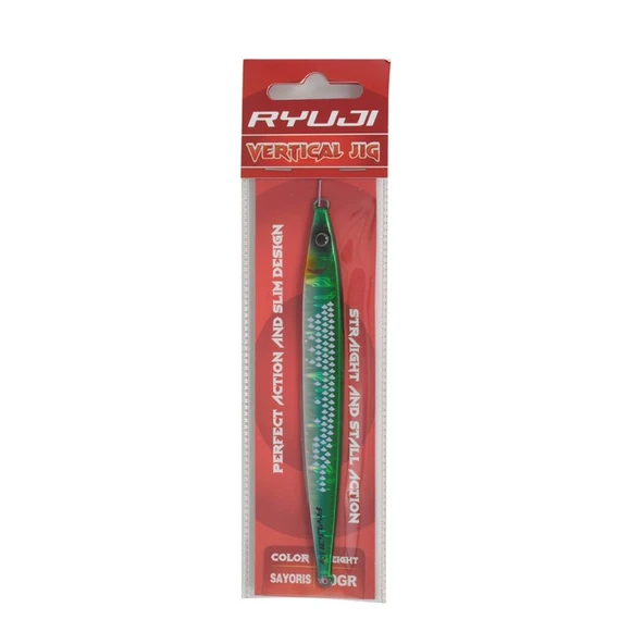 Ryuji Vertical UV Jig Yem  White Glow 60 Gr - Resim 8