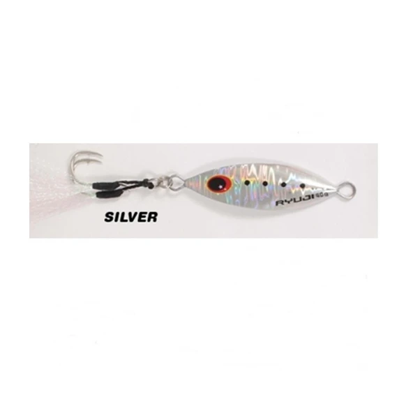 Ryuji Slow King Jig Yem  SİLVER 30 Gr ürün görseli 1