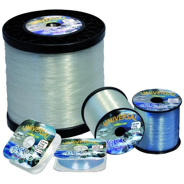Asso Universal Süper Strong Monofilament Misina Mavi 1000 mt ürün görseli 1