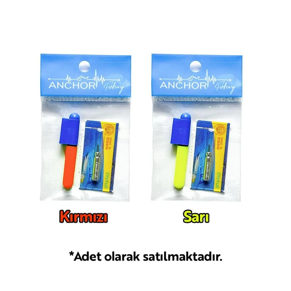 Anchor Pilli ve Aparatlı Fosfor Light Stick ürün görseli 1