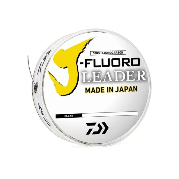 Daiwa J-FluoroCarbon Leader Misina  Clear 0,393 mm ürün görseli 1