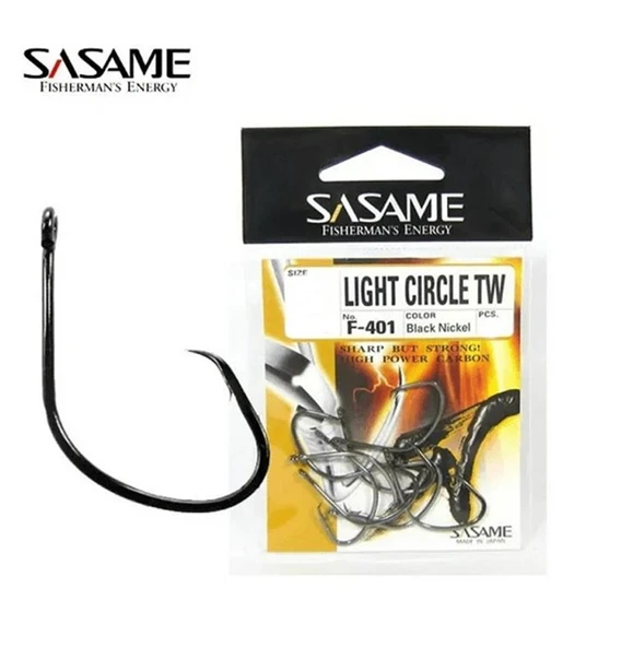 Sasame F-401 Light Ciircle TW Olta İğnesi  Black Nickel NO:1 ürün görseli 1