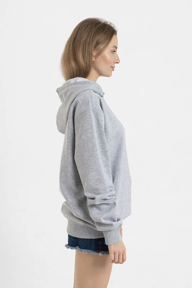 Dark Matter The Android Barcode Grimelanj Kadın 3ip Kapşonlu Sweatshirt - Resim 3