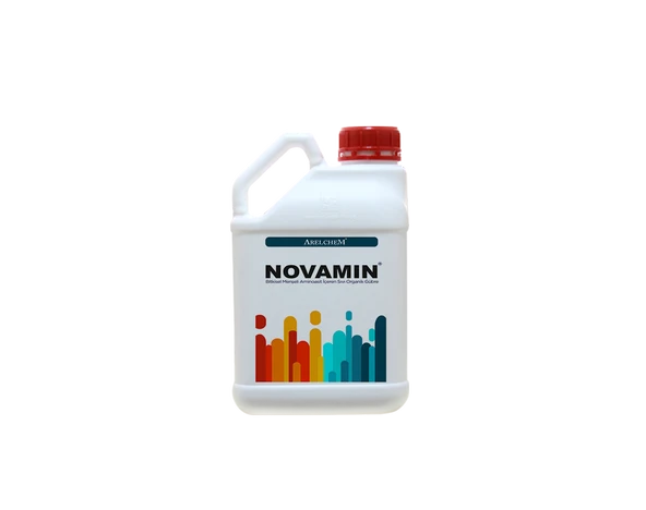 AREL CHEM NOVAMIN ( BİTKİSEL MENŞELİ AMİNOASİT İÇEREN SIVI GÜBRE) 1 LT'LİK AMBALAJ ürün görseli 1