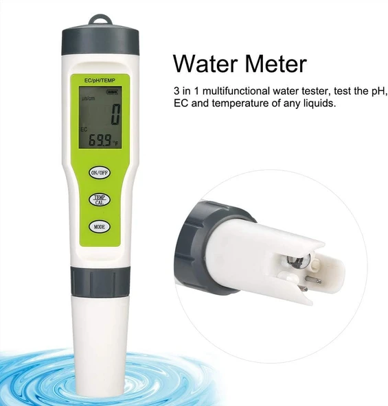3 in 1 ec ph sıcaklık - Resim 3