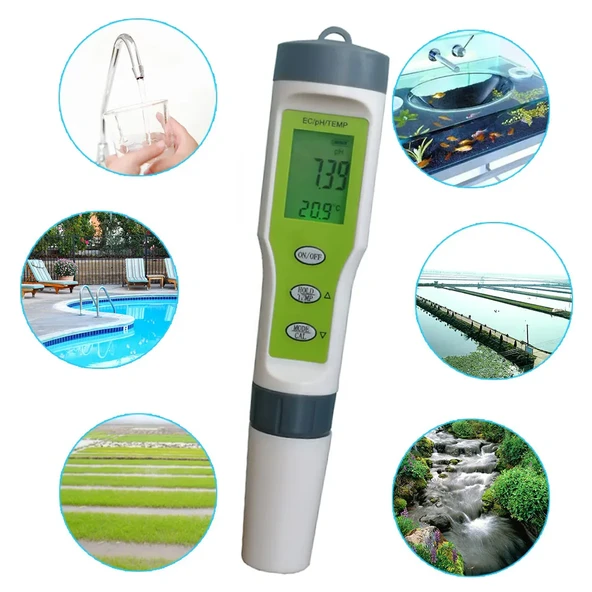 3 in 1 ec ph sıcaklık - Resim 5
