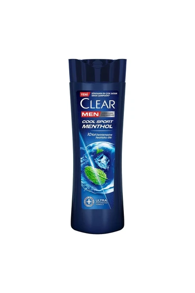 Clear Men Cool Sport Menthol Şampuan 350 ml ürün görseli 1