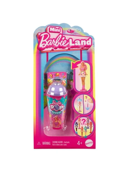 Mattel Mate-Hym26 Mini Barbieland Pop Reveal Süpriz Bebekler ürün görseli 1