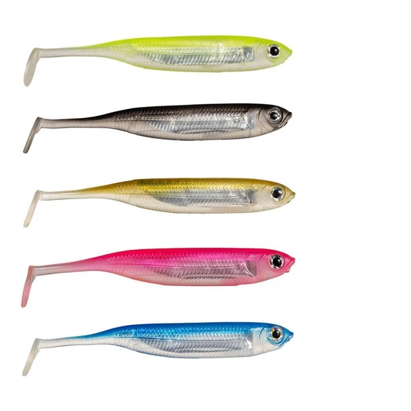Ryuji Real Fish 8cm LRF Silikon Yem 5ad ürün görseli 1