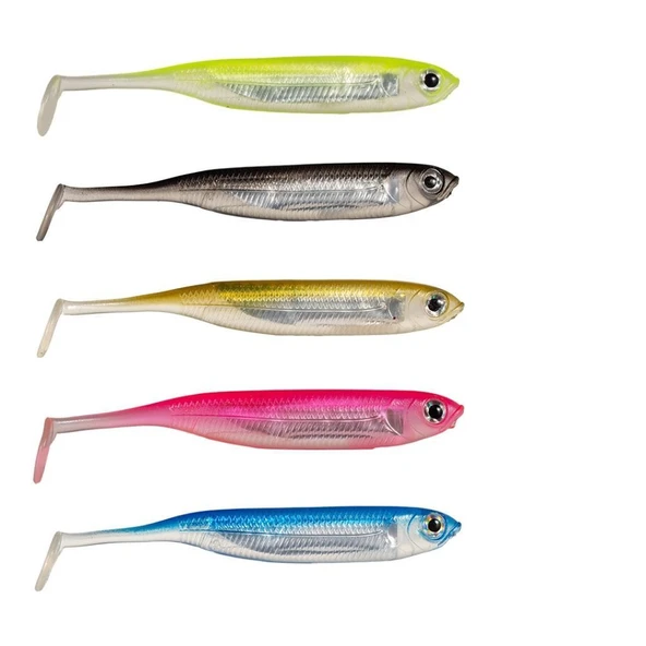 Ryuji Real Fish 10cm LRF Silikon Yem 4ad ürün görseli 1