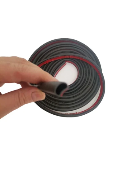 Birben Bantlı D Fitil Yapışkanlı Kapı Bagaj Lastiği Yapışkanlı 1 Metre ürün görseli 1