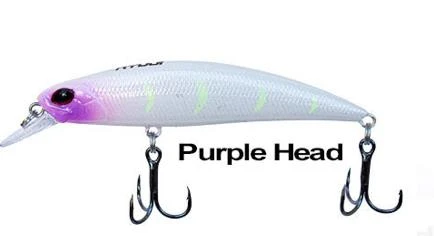 Ryuji S 70 7cm 9gr Sinking Maket Balık PURPLE HEAD GLOW ürün görseli 1