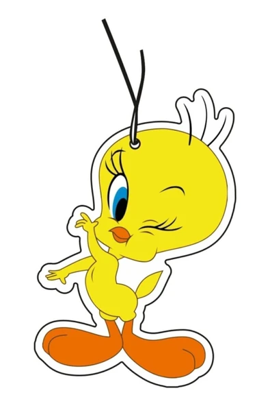 Birben Tweety Tasarımlı Dekoratif Oto Araç Kokusu Ve Aksesuarı ürün görseli 1