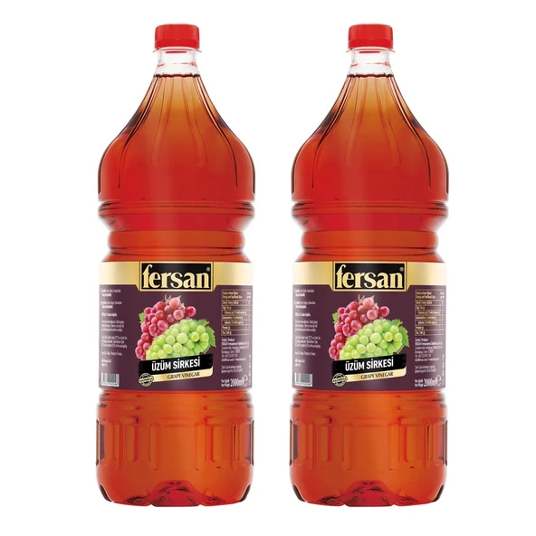 Fersan Üzüm Sirkesi 2000  ml Pet x 2 Adet ürün görseli 1