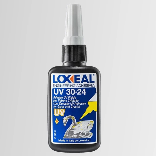 Loxeal UV 30-24 Yüksek Mukavemetli UV Cam Yapıştırıcısı 50 ML ürün görseli 1