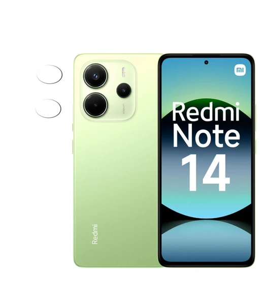 Redmi Note 14 Esnek Nano Kamera Lens Koruyucu (1 Set) ürün görseli 1