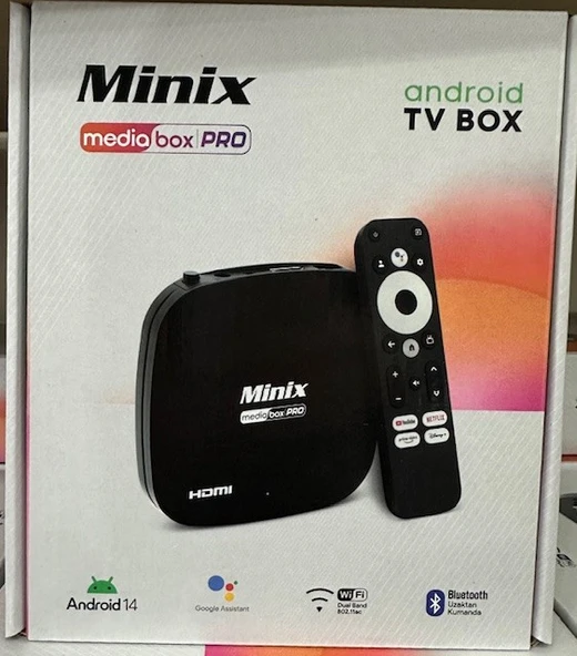 Next Minix MediaBox Pro 32 GB 4K Android TV Box - Resim 5