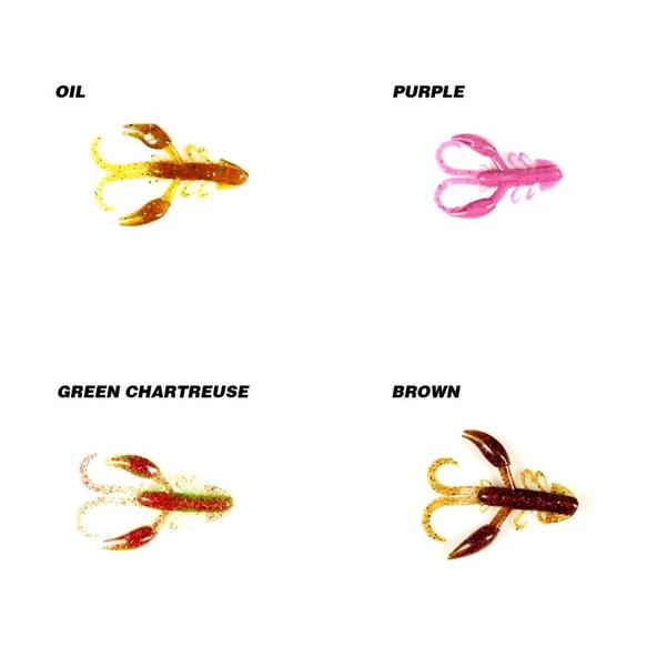 Ryuji Rock Craw 7.2cm Kerevit LRF Silikon Yem - Resim 2