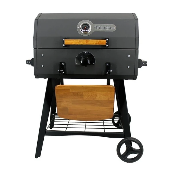 Grillmate GB60 Standlı Tekerlekli 60cm Kömürlü Barbekü Mangal ürün görseli 1