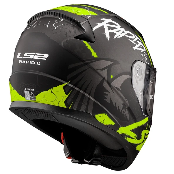 Ls2 FF353 RAPID II FULL FACE KASK - Resim 3