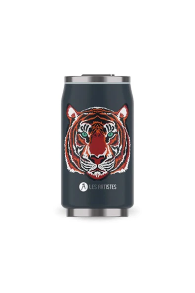 Les Artistes Paris Isı Yalıtımlı Kutu Çelik Termos 280ml Tiger  Çok Renkli 280 ML ürün görseli 1