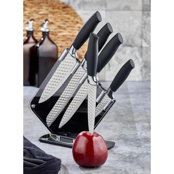 COOKER CKR2819 6PRÇ LÜX BIÇAK SETİ SİLVER ürün görseli 1