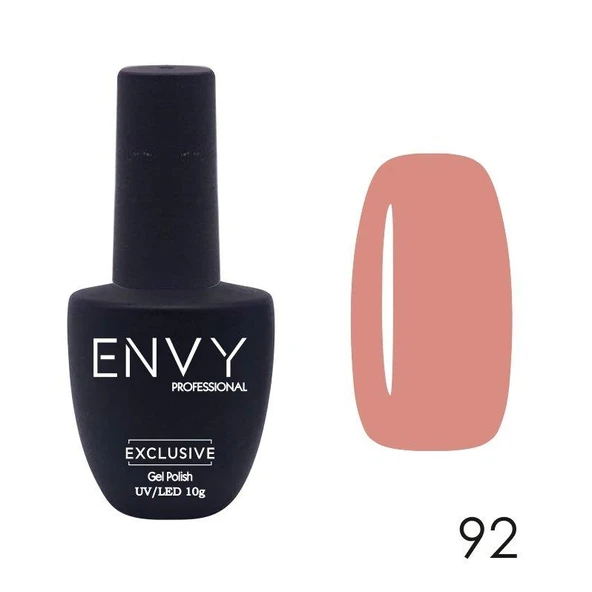 Envy Kalıcı Oje Exclusive Seri Açık Gül Pembe Nude 10gr No:092 ürün görseli 1