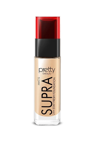 Pretty Beauty 24 Saat Kalıcı Matte Supra Fondöten ürün görseli 1