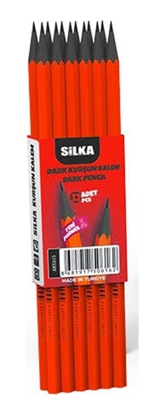 Silka Dark Kurşun Kalem (12 Adet) ürün görseli 1