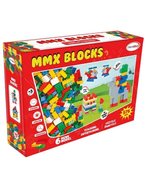 Mmx 576 Parça Yapı Blokları Karton Kutu ürün görseli 1